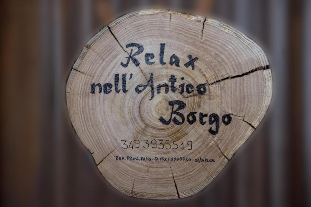 Casperia Relax Nell' Antico Borgoヴィラ エクステリア 写真